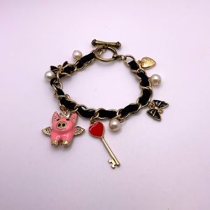 Betsey Johnson Charm Bracelet